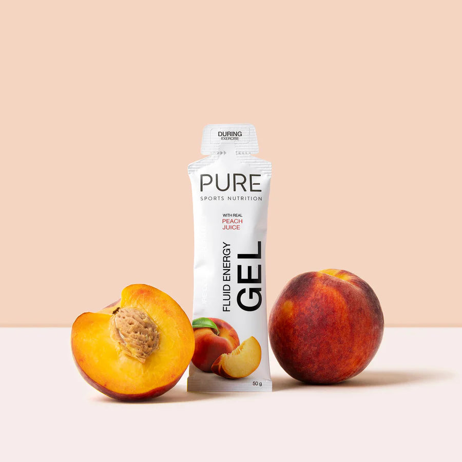 PURE Sports Nutrition Energy Gel - Peach 50g