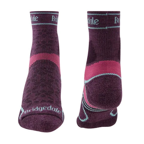 Bridgedale Trail Running Lightweight Merino 3/4 Crew Socks - Womens