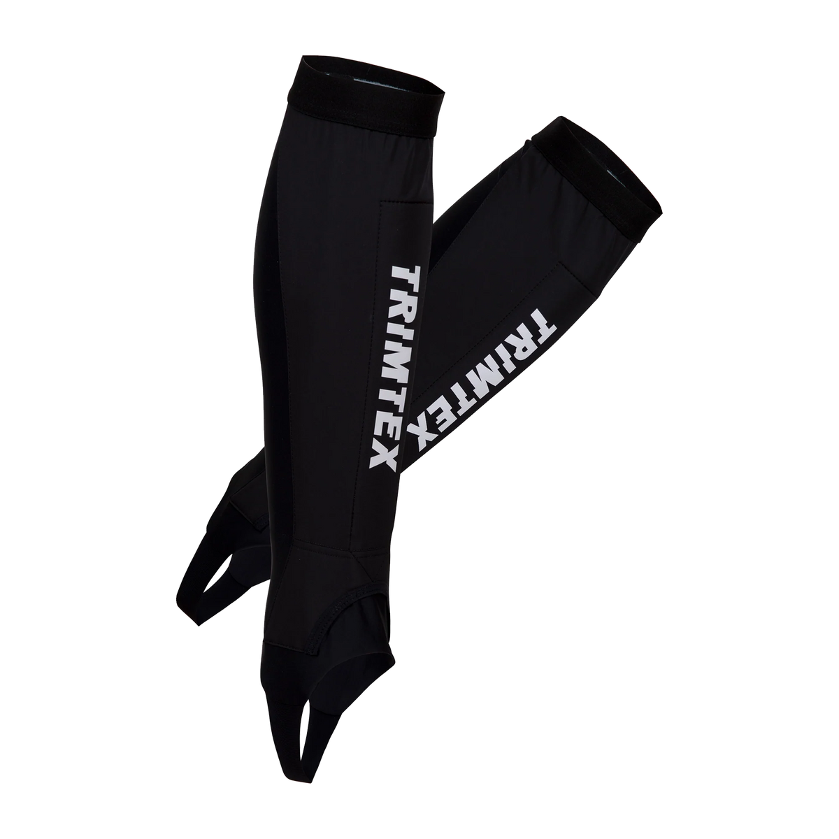 Pair of black Trimtex Speed orienteering gaiters
