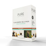 PURE Fluid Energy Gels - 8 Pack - Cola + Caffeine