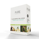PURE Fluid Energy Gels - 8 Pack - Lemon Lime