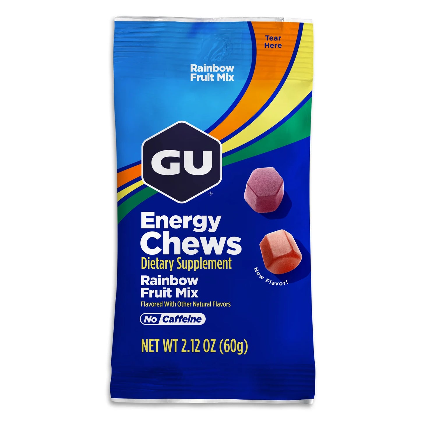 GU Energy Chews (Single) - Rainbow Fruit Mix
