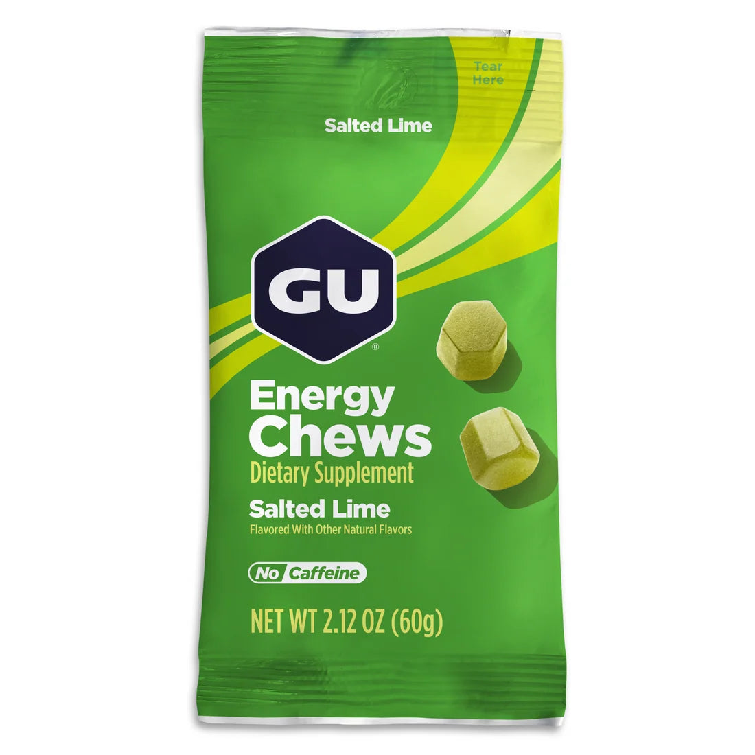 GU Energy Chews | Salted Lime 60g