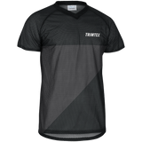 Basic Mesh Orienteering Shirt in a sample design, front