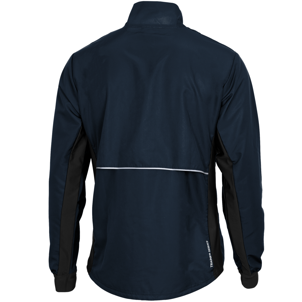 Trainer Jacket in a sample design, back