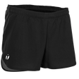 Lead Running Shorts in a sample design, front
