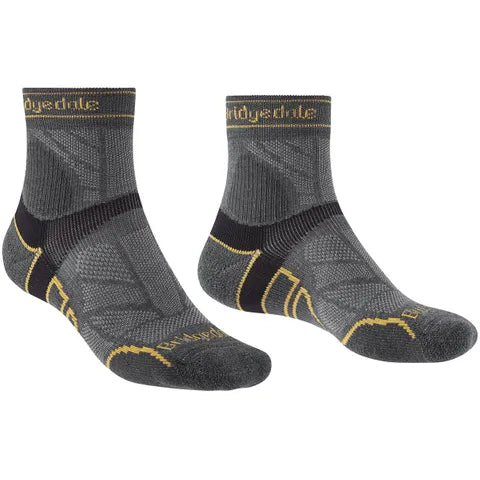 Bridgedale Trail Running Lightweight Merino 3/4 Crew Socks - Mens