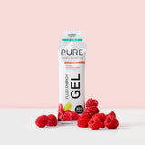 PURE Fluid Energy Gels - 8 Pack - Raspberry Caffeine