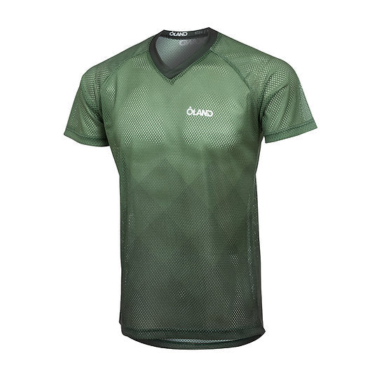 Full Mesh O-Top - Black/Green