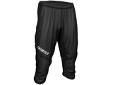 Men's Trimtex Trail 3/4 orienteering pants in black, front view