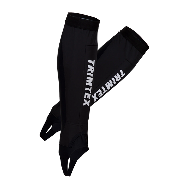 Pair of black Trimtex Speed orienteering gaiters