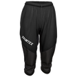 Women's Trimtex Trail 3/4 orienteering pants in black, front view