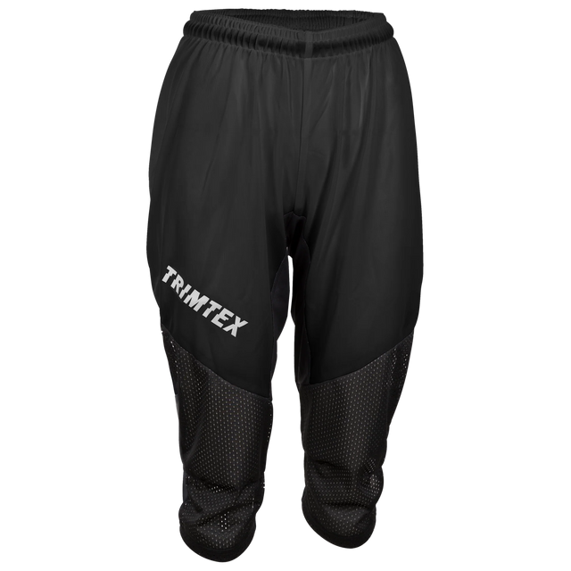 Women's Trimtex Trail 3/4 orienteering pants in black, front view